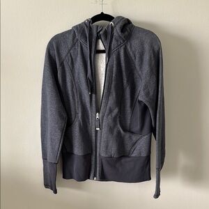 Zella Blue Zippered Hoodie